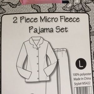 Micro fleece pajama set